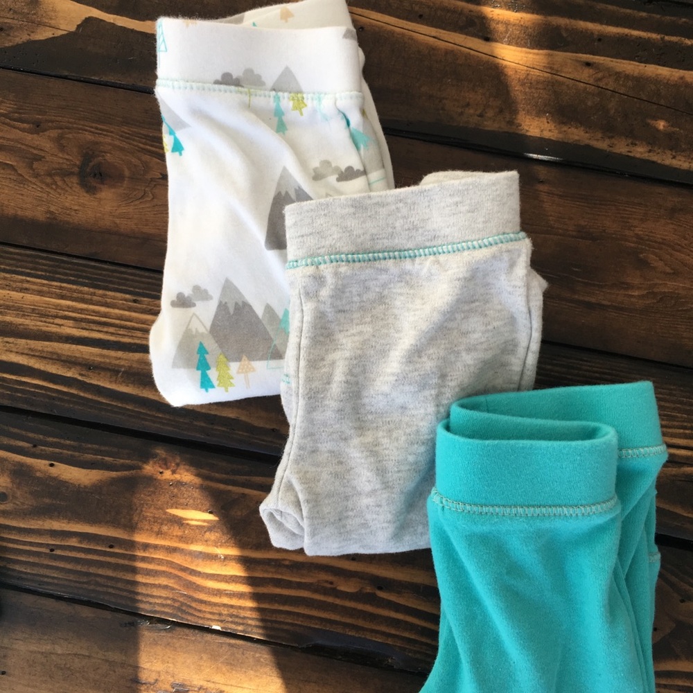 Cloud Island set of 3 pants